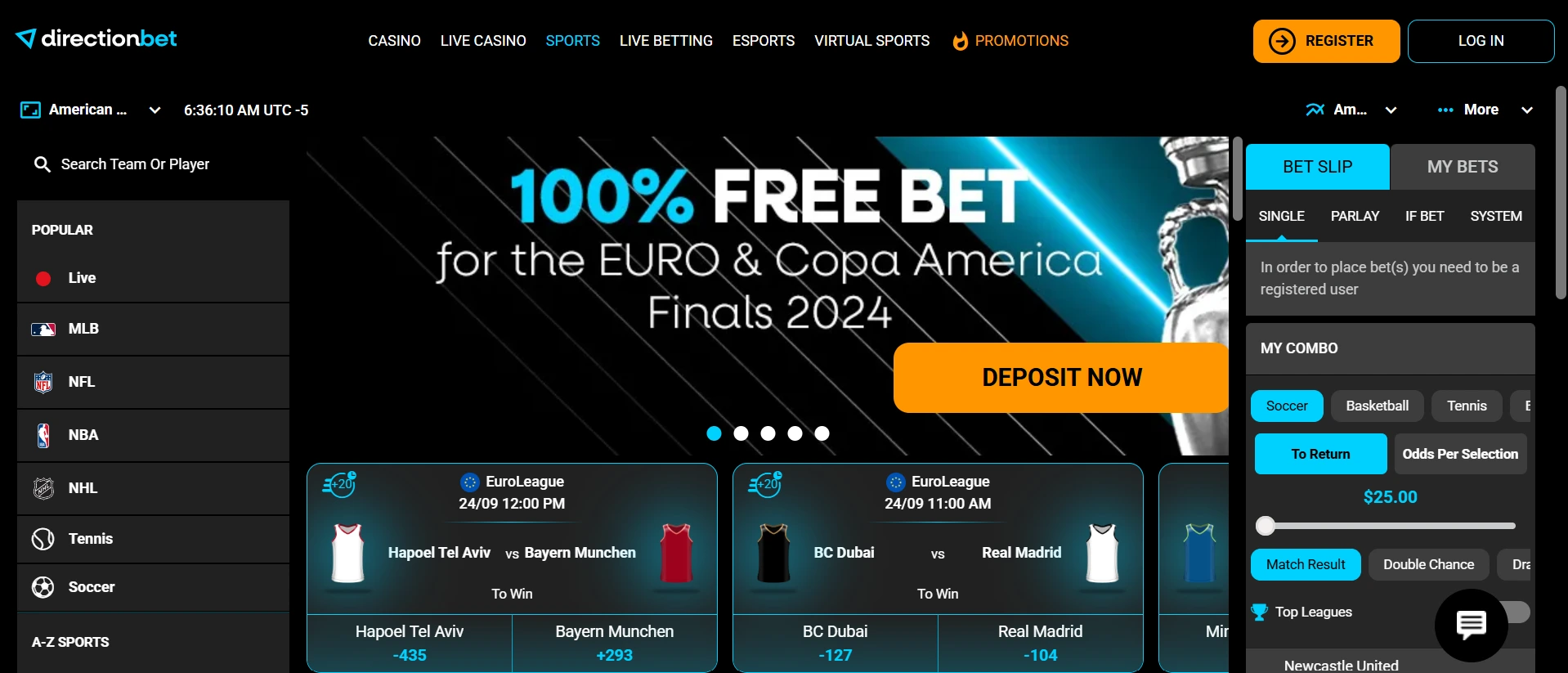 Directionbet online sportsbook